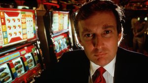 Trump not online gambling. In a Casino.