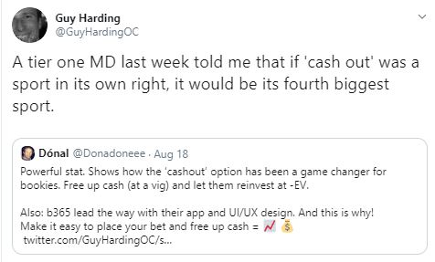 Guy Harding Cashout Twiiter